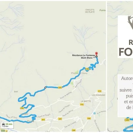 Le Fontenay 2* Plateau dʼAssy